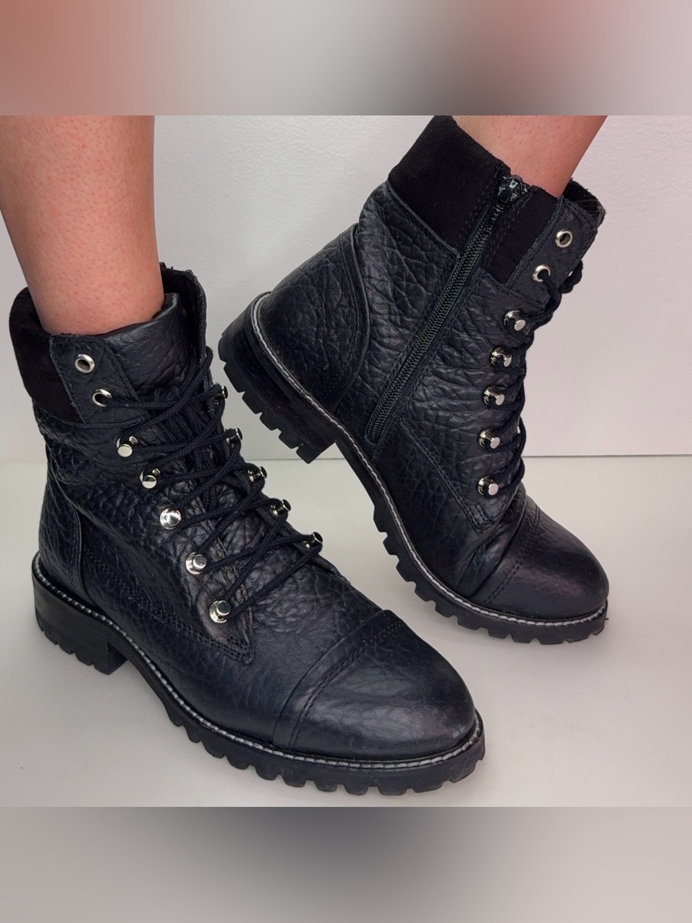 Steven By Steve Madden Zofie Combat Boot